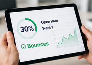 Open rate week 1