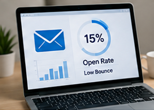 Cold data open rate